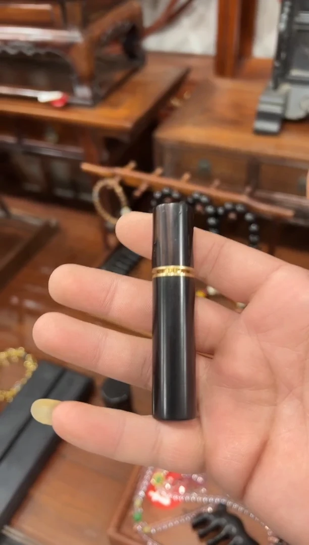 木檀木小号牙签罐