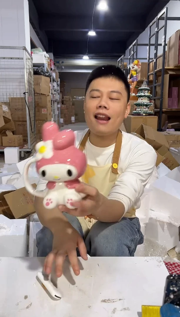 瓷片美乐蒂全身杯