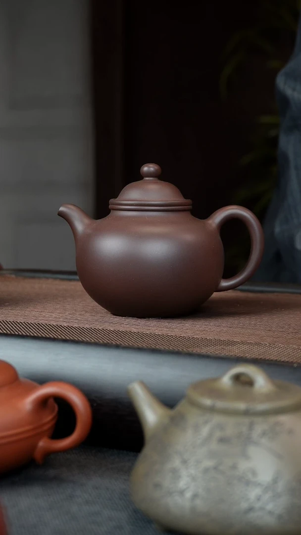 【闪购商品】紫砂茶壶邵氏紫泥 大亨掇球 260CC