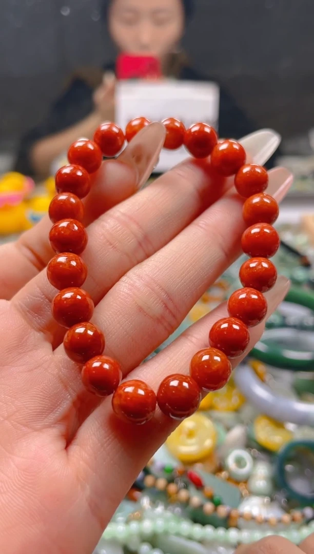 【闪购商品】翡翠颈饰未镶嵌8-9MM/J/翡翠A货一图一物