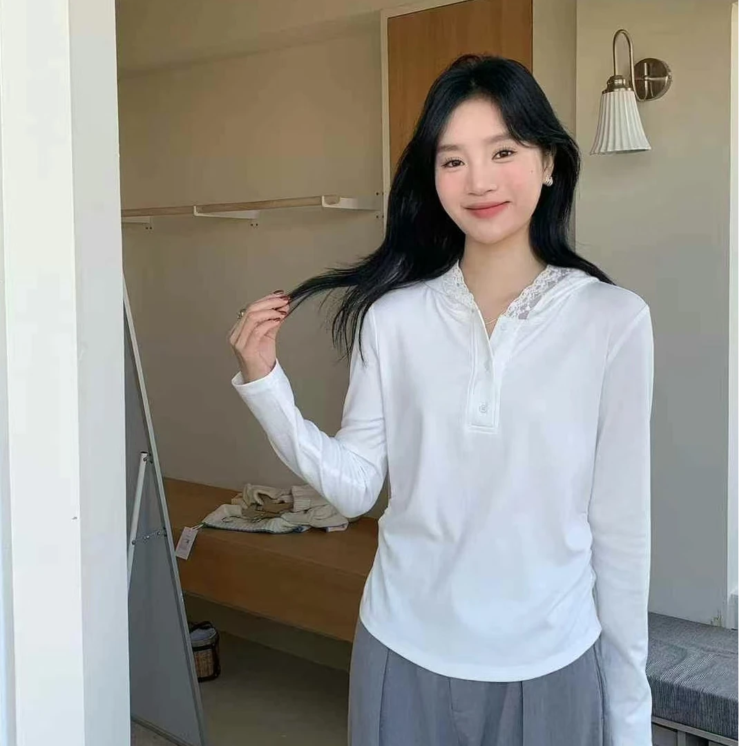 2025-春季新品女士欧货新款宽松时尚百搭长袖漂亮上衣【2506】