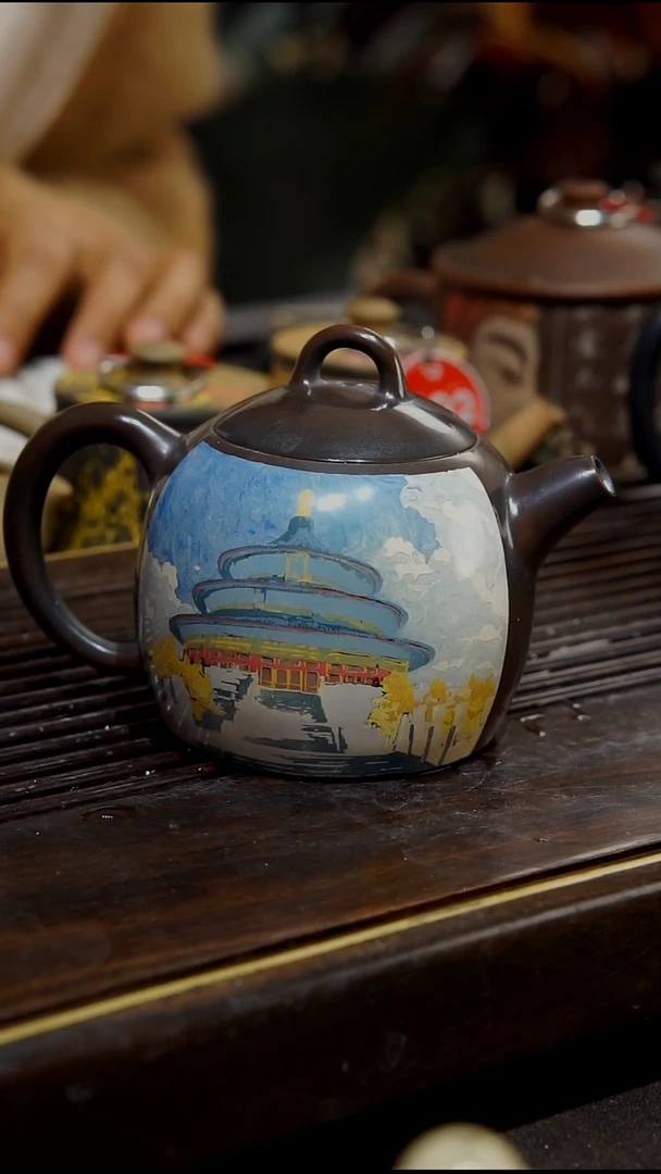 云南建水紫陶全手工无瑕   096  180cc