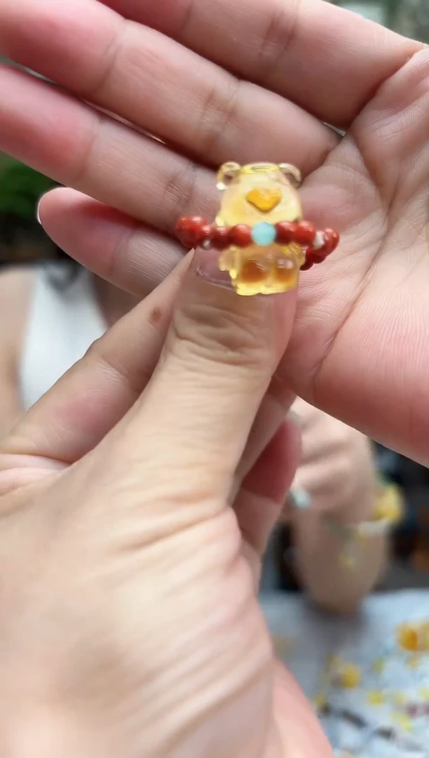 未镶嵌琥珀戒指【 多样性发一 】