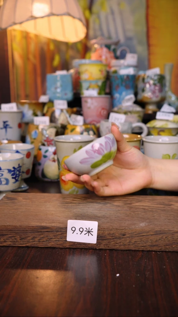 摆件泥垚手作 景德镇手工手绘器物