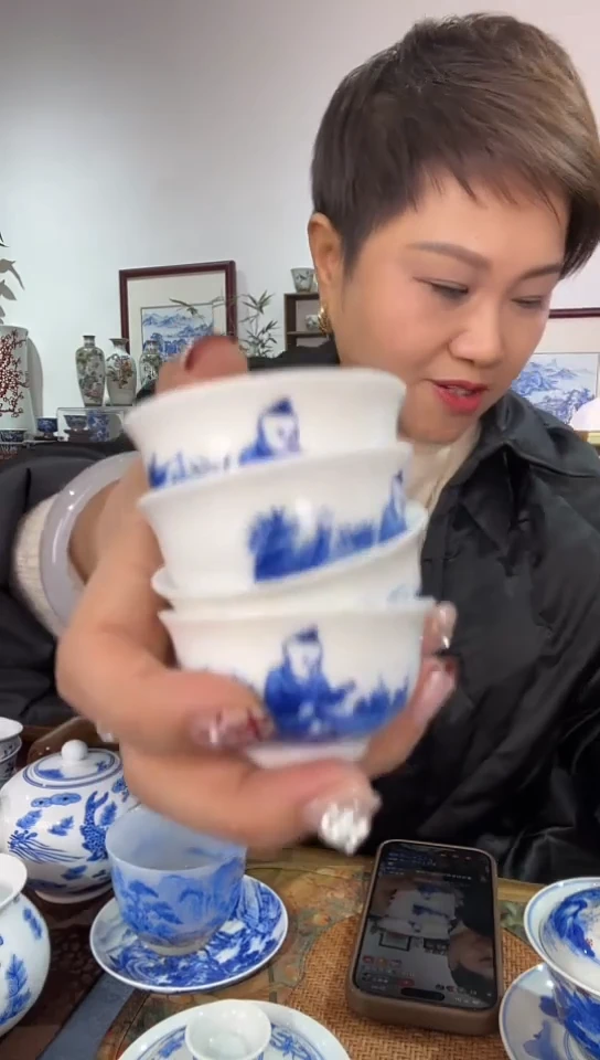 【闪购商品】景德镇手工手绘品牌窑口陶瓷产品