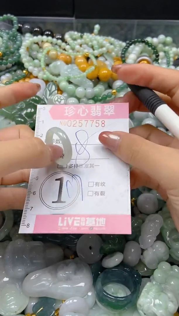 翡翠未镶嵌颈饰闪购0257758