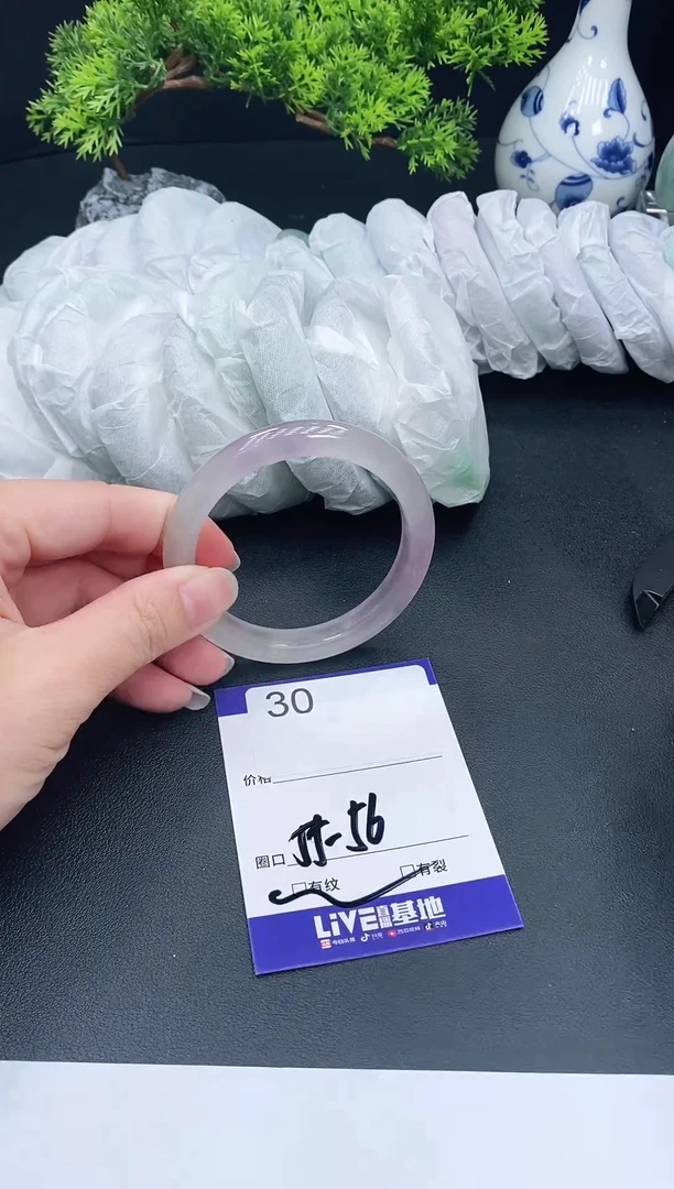 未镶嵌手镯翡翠30
