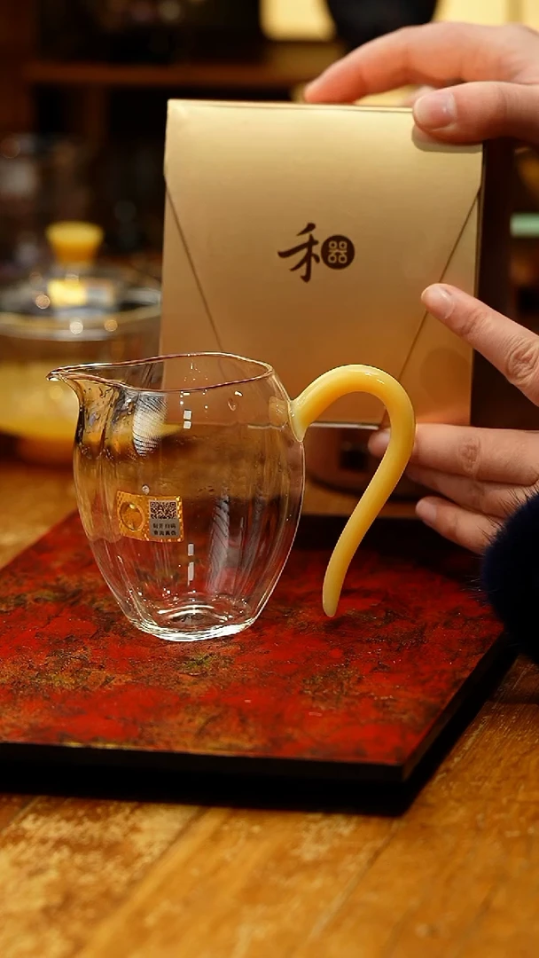 【闪购商品】禾器/晶彩瓜礼茶海/金玉色/定制款