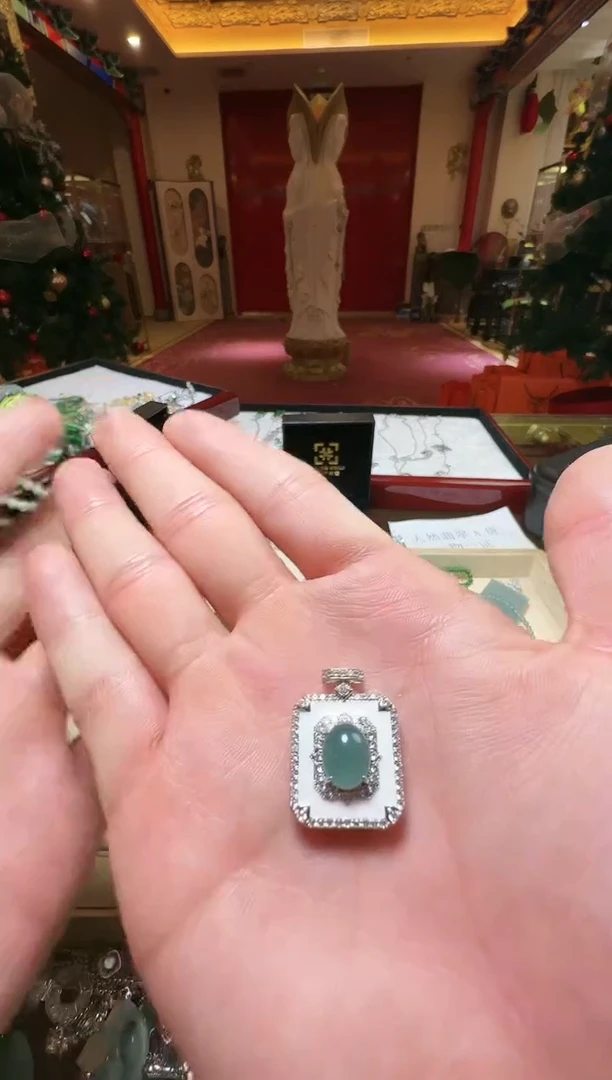 【闪购商品】翡翠吊坠(不含链)未镶嵌翡翠