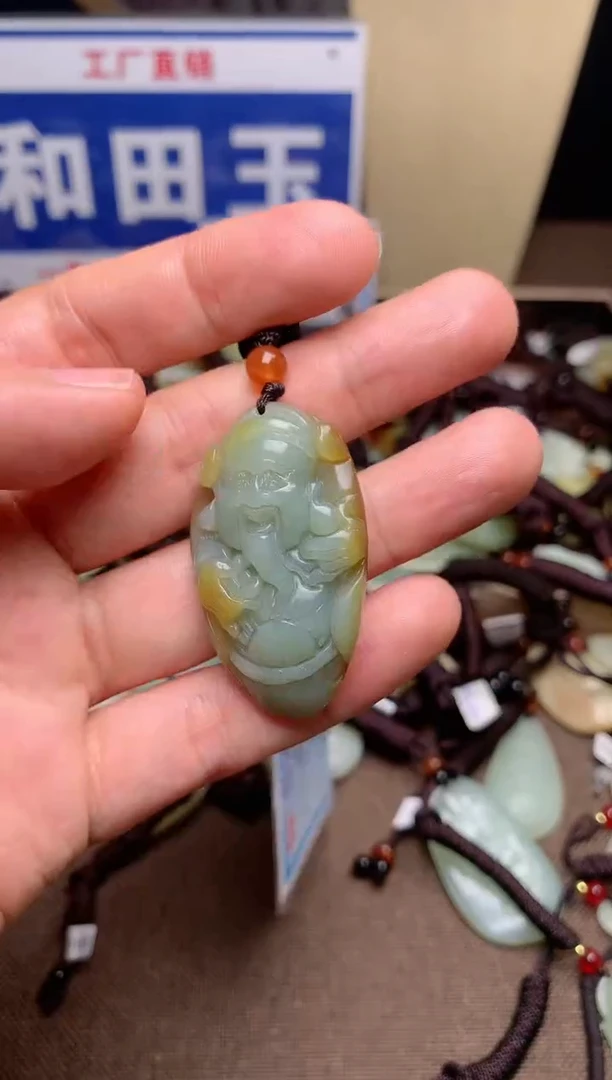 【闪购商品】和田玉颈饰未镶嵌1