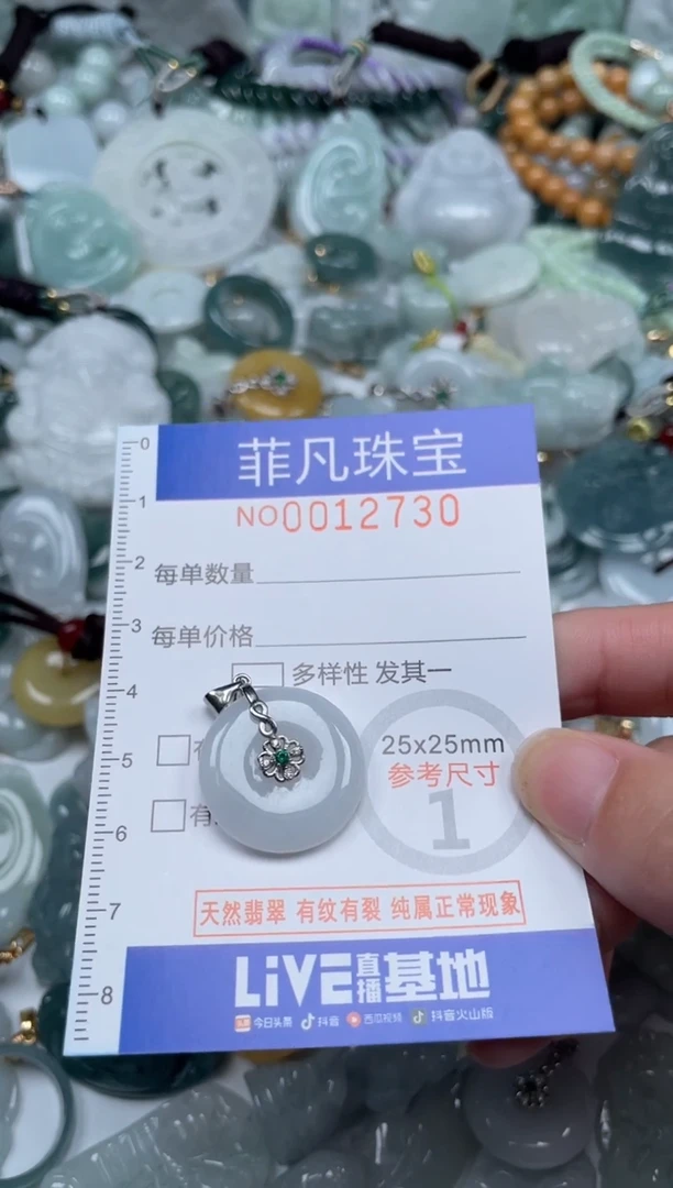 颈饰未镶嵌翡翠12730