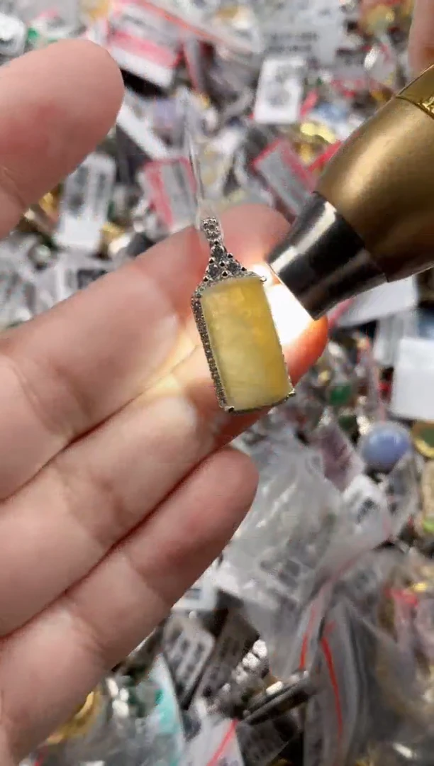 银S925镶嵌戒指翡翠333-----9