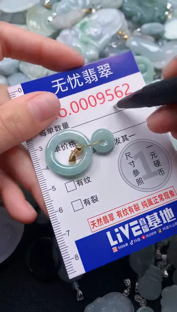 颈饰未镶嵌翡翠9561