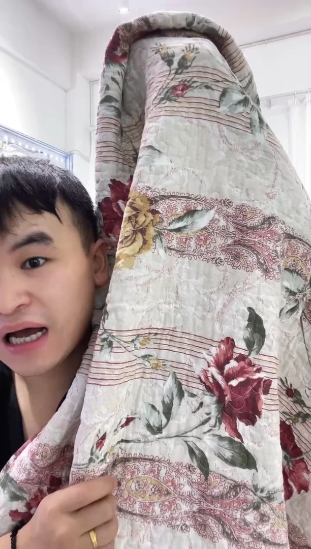 棉240*270纯棉床盖22号三件套