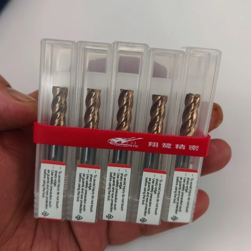 (华建刀具2-10支价格)68度翔鹭ET通用系列SG系列高硬全新库存铣刀