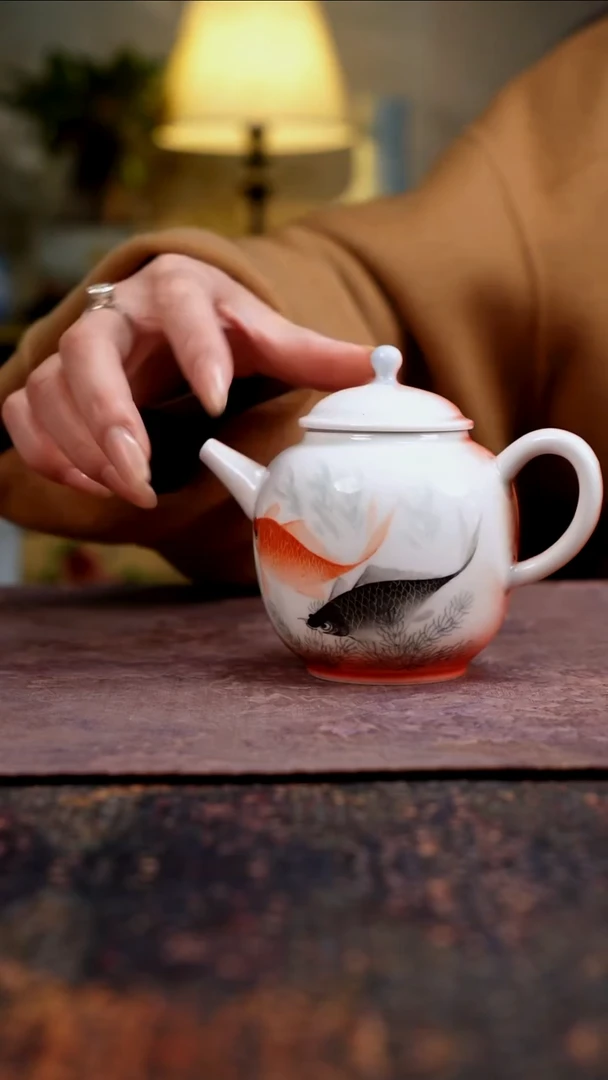 杯景德镇陶瓷杯碗柴烧多人