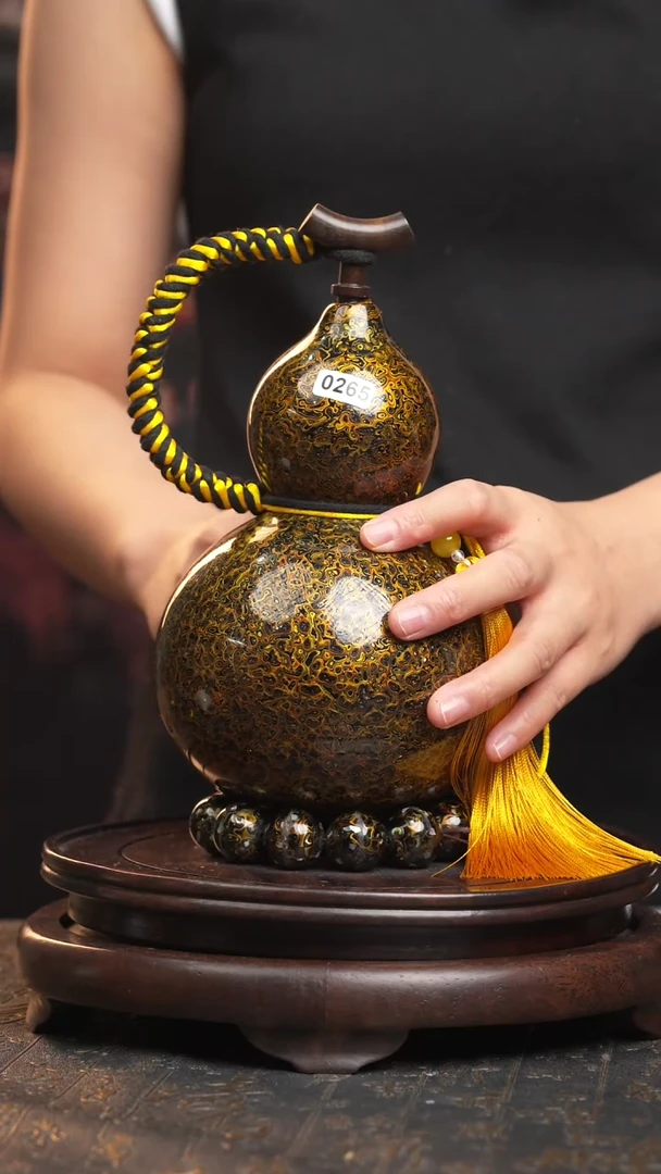 265号大漆酒葫芦一物一拍