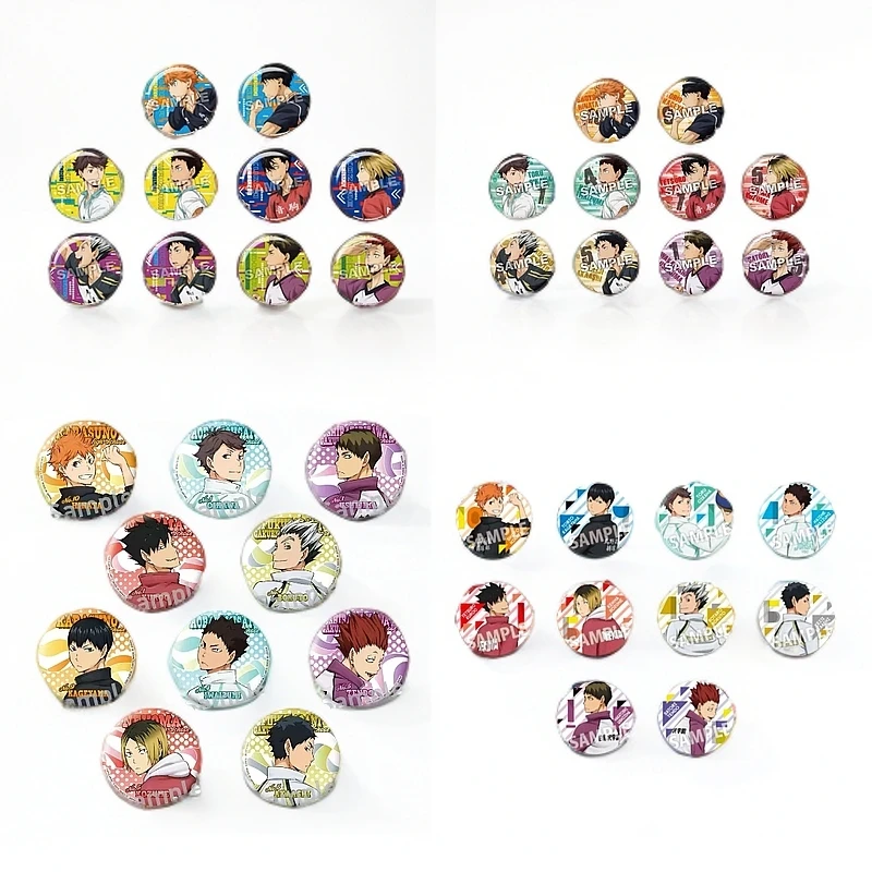 【排球少年】 冲刺&回首大小 TAKAR正版 徽章盲盒（默认代拆）