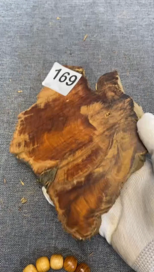 柏木太行山陈化崖柏切片一片