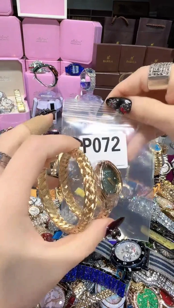 石英机芯不锈钢不锈钢直播定闪专用