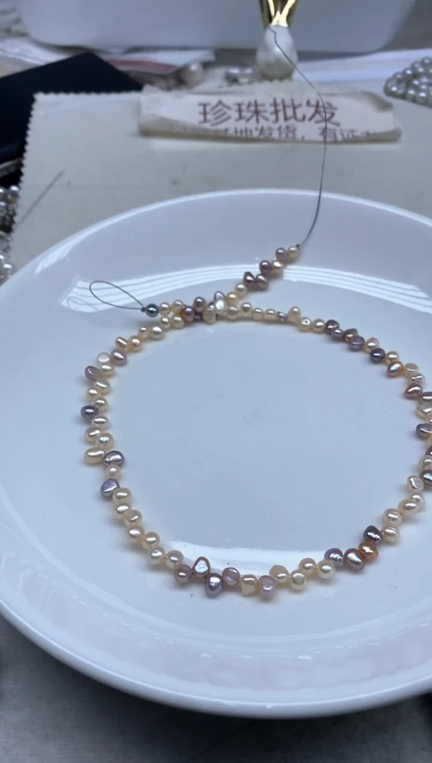 淡水珍珠未镶嵌颈饰68