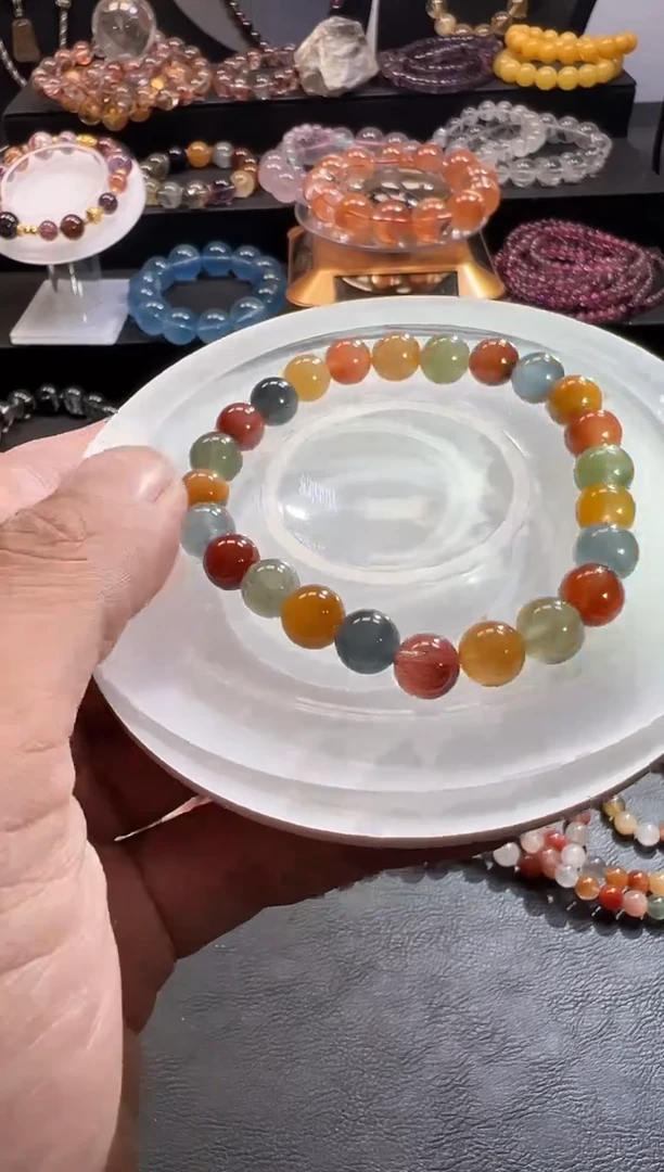 未镶嵌手链水晶莉*42