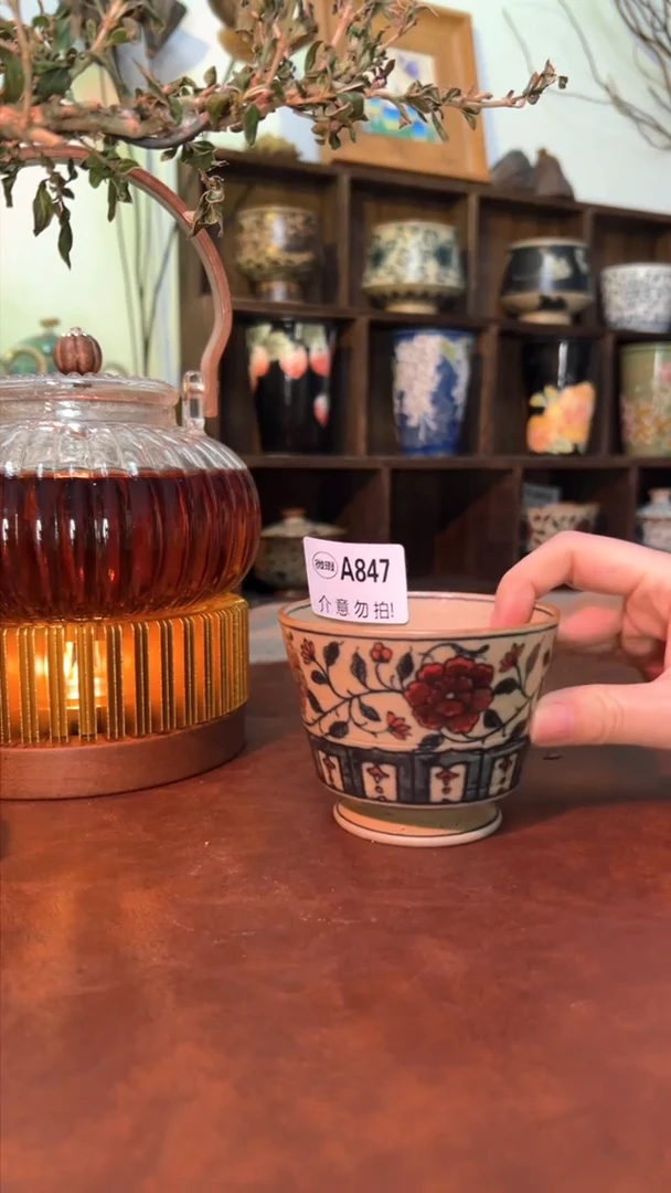 【闪购商品】微瑕景德镇手工手绘847