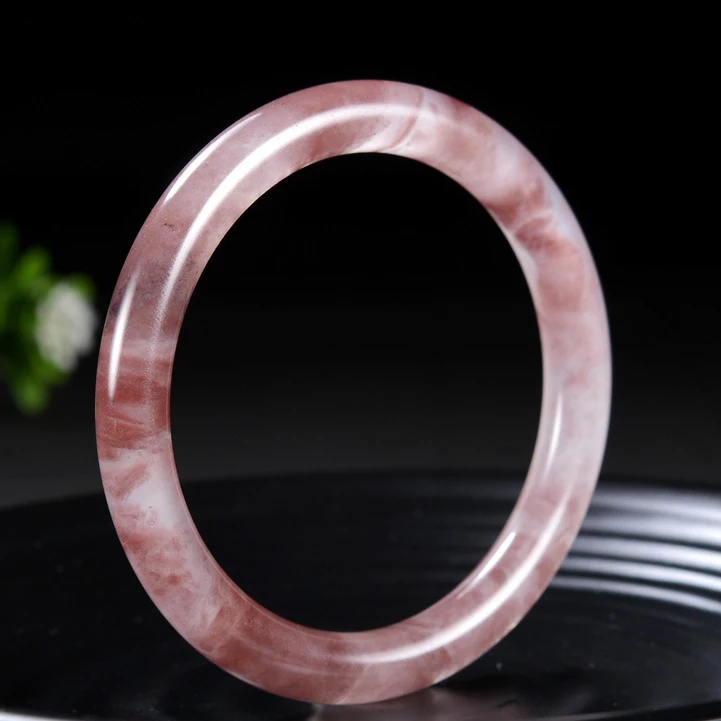 J4103新疆金丝玉紫罗兰手镯