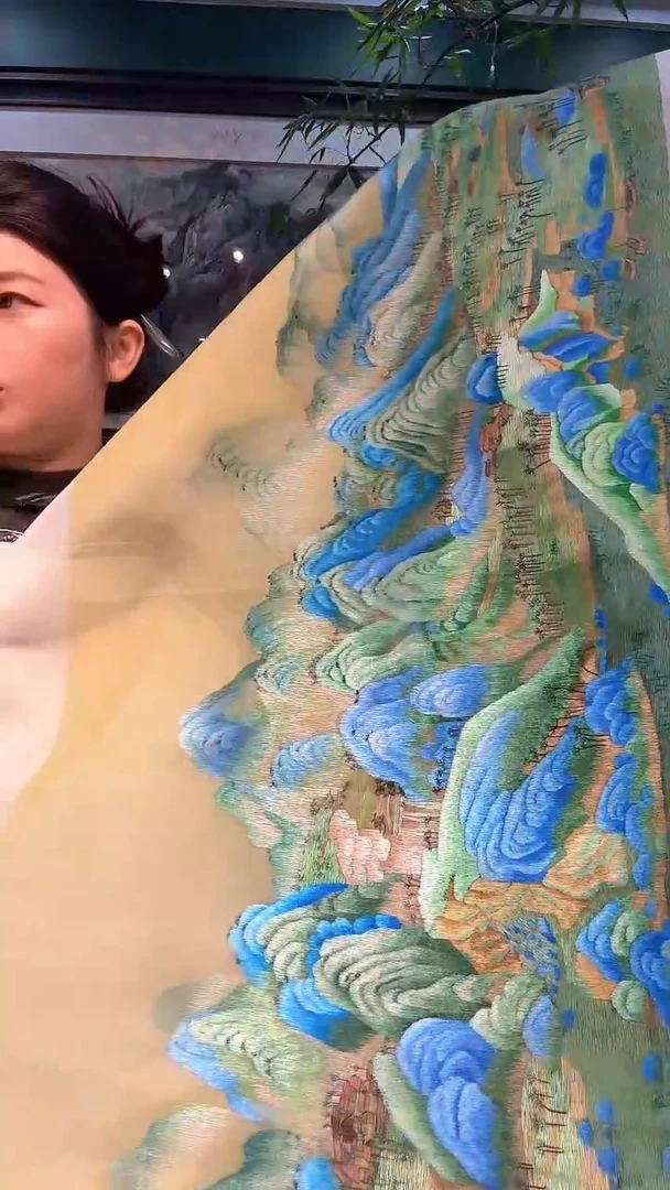 刺绣非遗苏绣手工刺绣装饰画不包邮