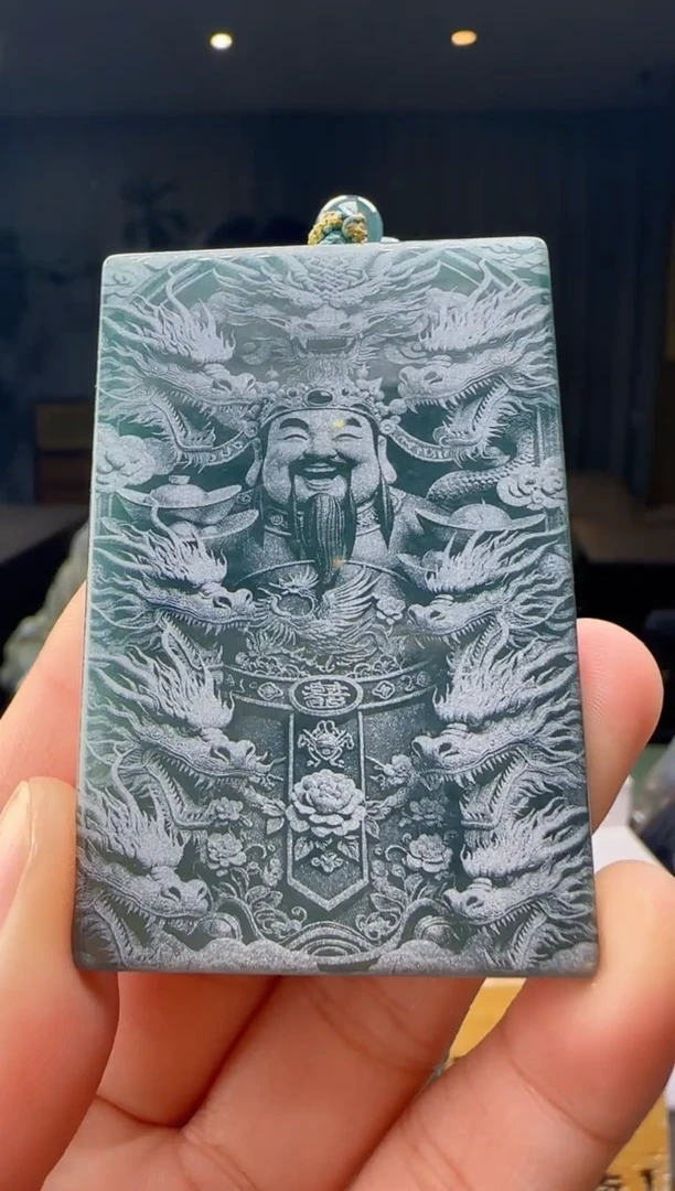 吊坠(赠链)未镶嵌翡翠多样性发其一HH@@60B7J17527J