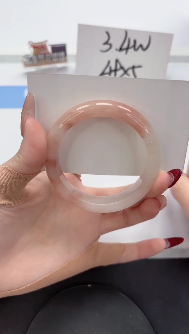 【闪购商品】石英质玉手镯未镶嵌A88-54.5