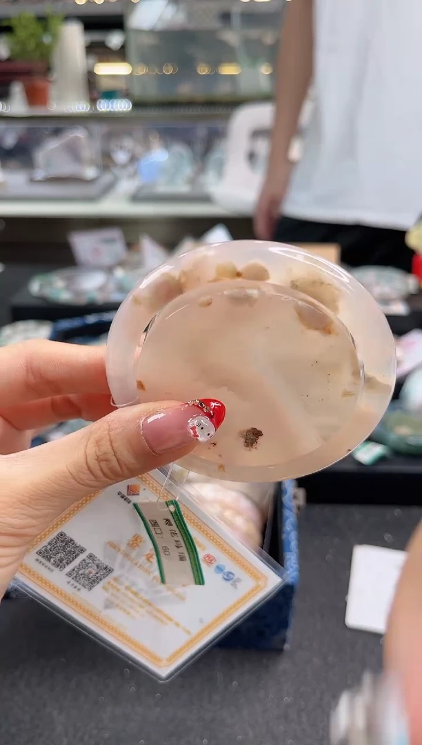 未镶嵌手镯石英质玉61圈口（赠品镯心）1389614