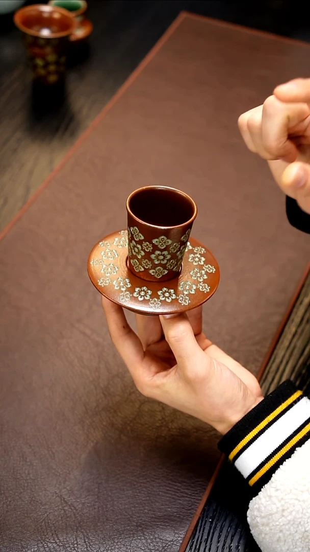 青瓷手工茶器包邮