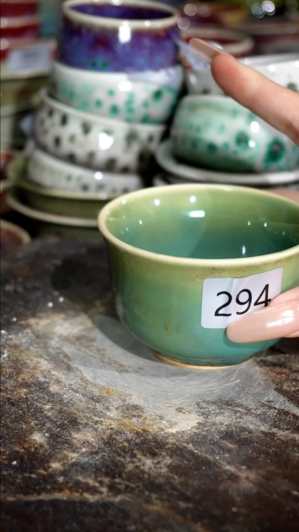 摆件精品窑变钧瓷茶器