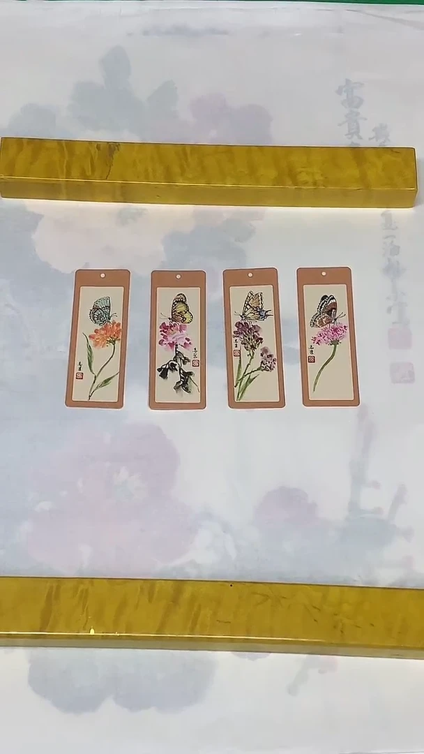 纸本4*11手绘国画作品定制