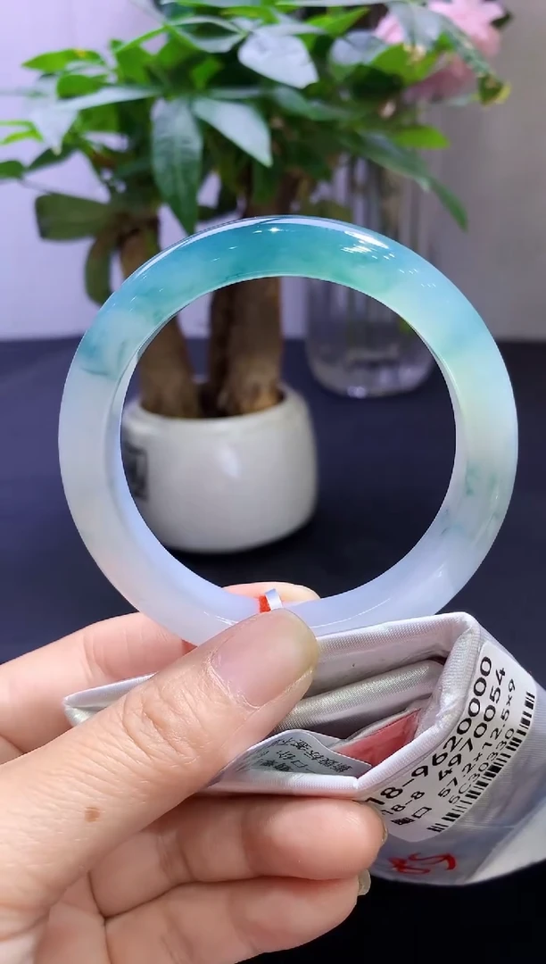 未镶嵌手镯翡翠翡翠手镯圈口57.2-t107