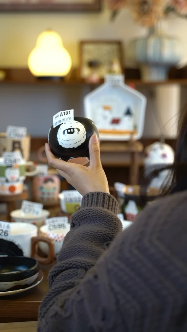 摆件陶暖*调A181 阿满屋手工手作陶瓷