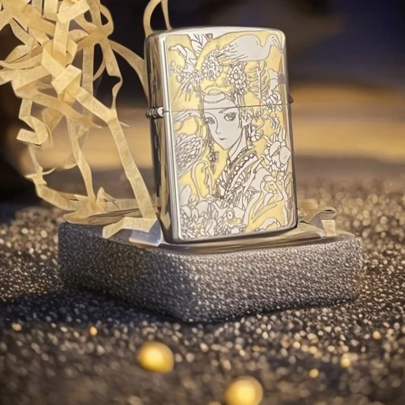 典藏版【白镍花旦】ZORRO防风打火机