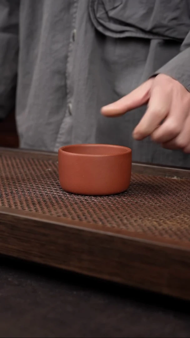 【闪购商品】紫砂茶杯底槽清矮杯