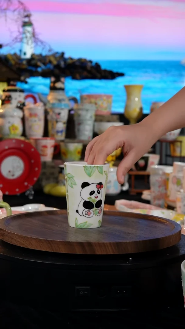 陶瓷便携款景德镇手工手绘陶瓷