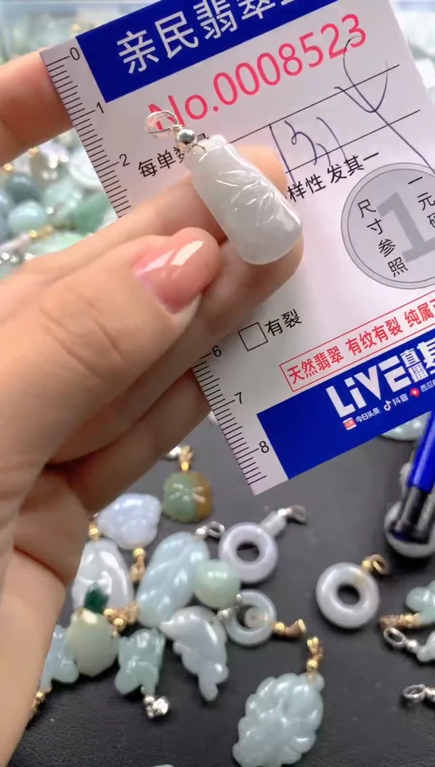 颈饰未镶嵌翡翠8523