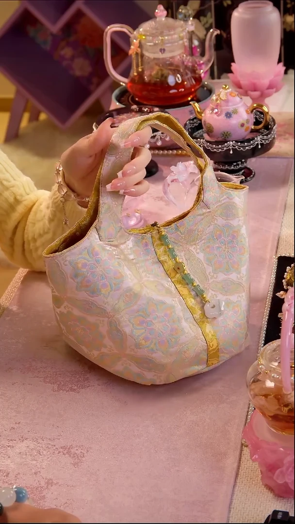 慢兰 茶事包 菜篮子