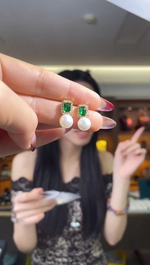 未镶嵌耳饰淡水珍珠（多样性发一件）