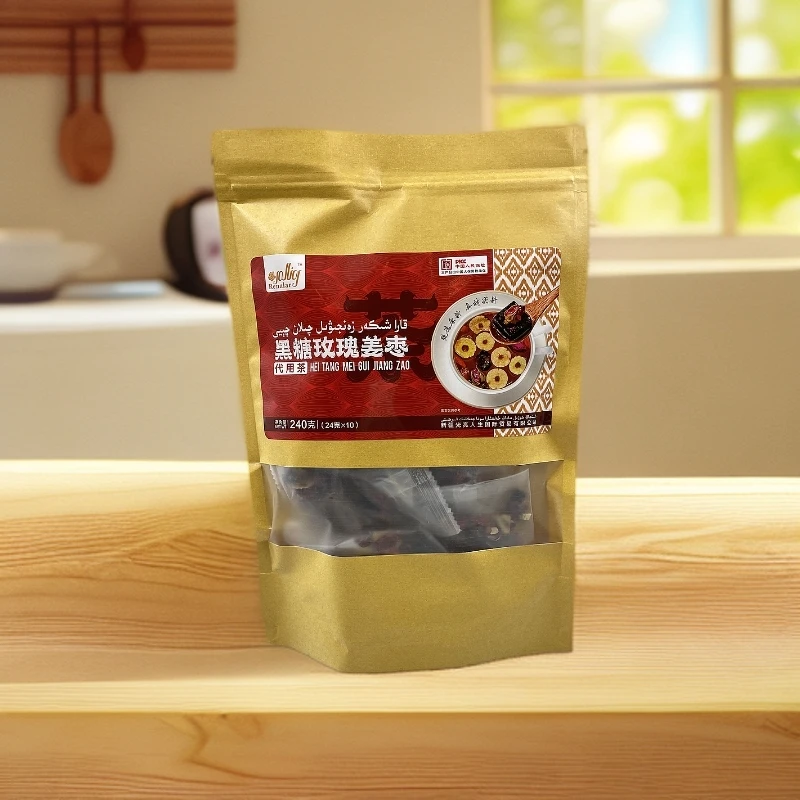 黑糖玫瑰姜枣代用茶