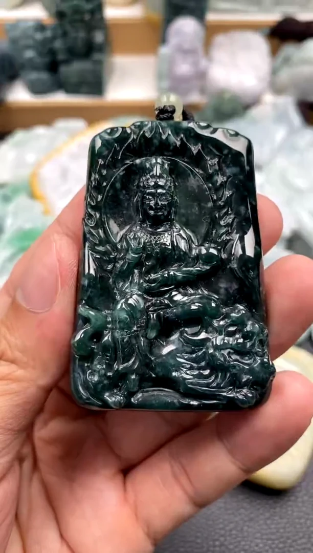 吊坠(不含链)未镶嵌翡翠1