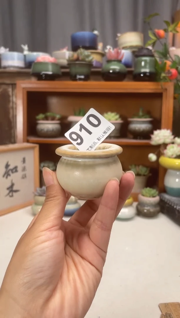 瓷片910知木小芳花盆