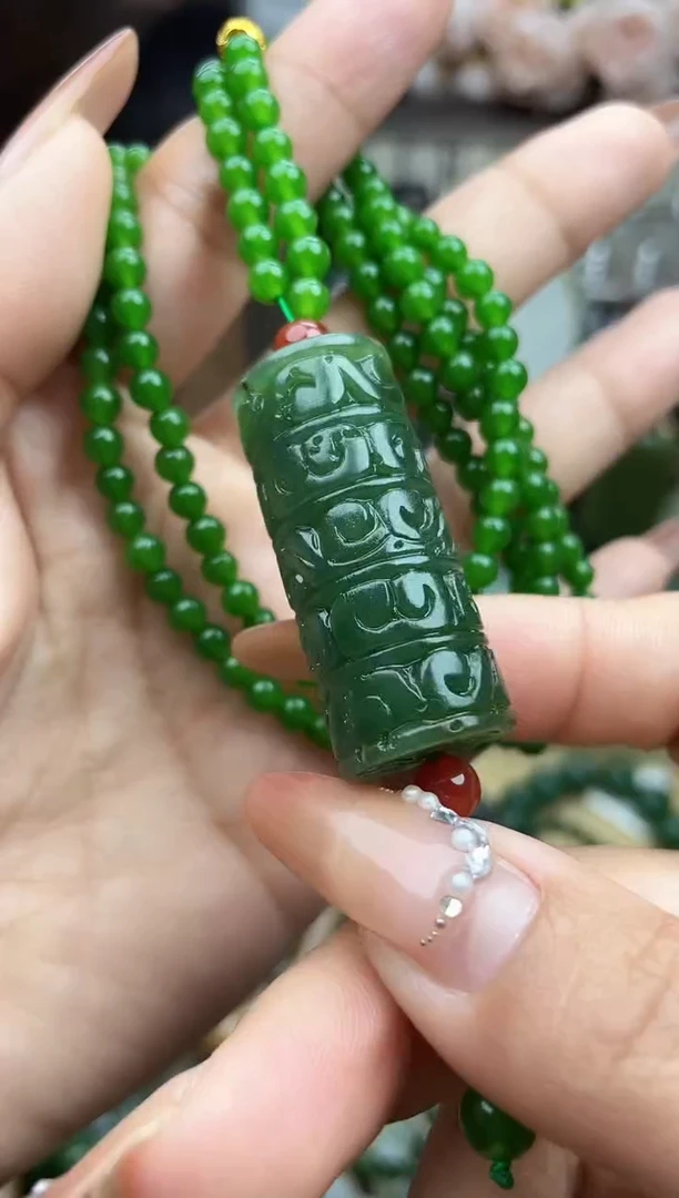 颈饰未镶嵌和田玉未镶嵌和田玉吊坠多样性拍一发一