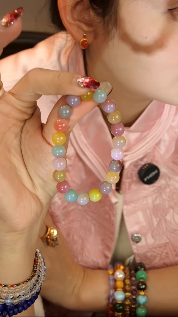 【闪购商品】玛瑙/玉髓手串未镶嵌006多样性发一