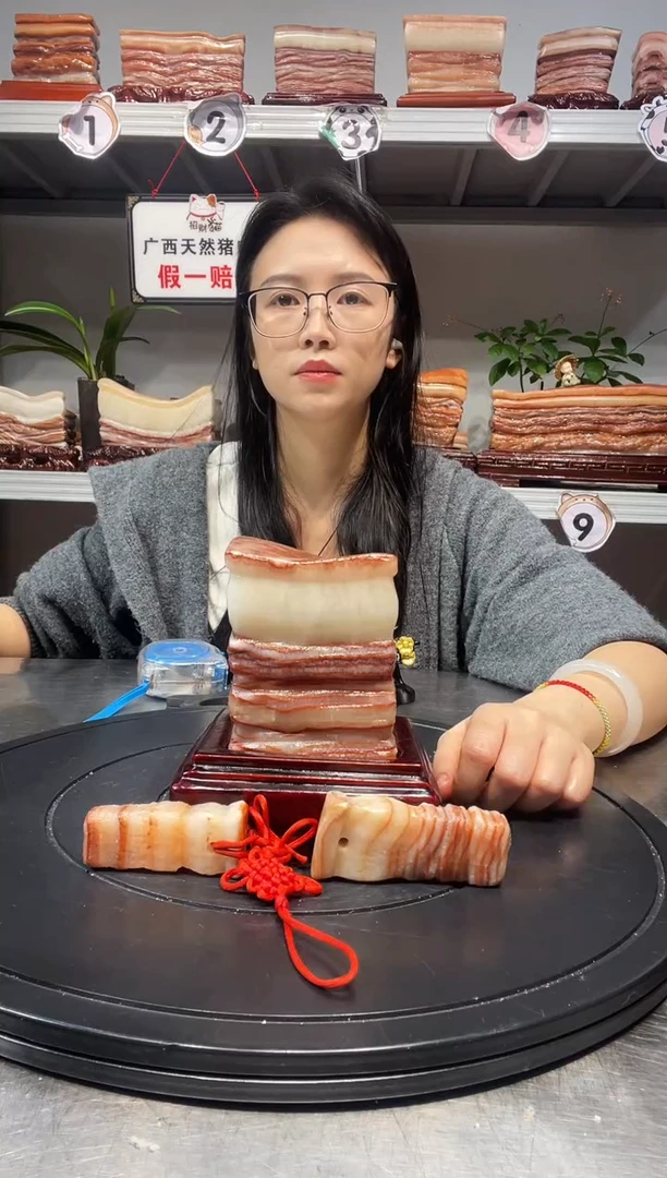 石材天然石材柳州猪肉石8.5-13-7