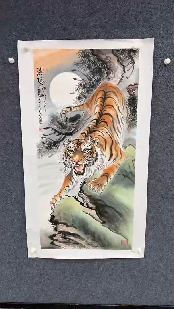 国画9.26-严选-郑志宗原作-小六尺-J08